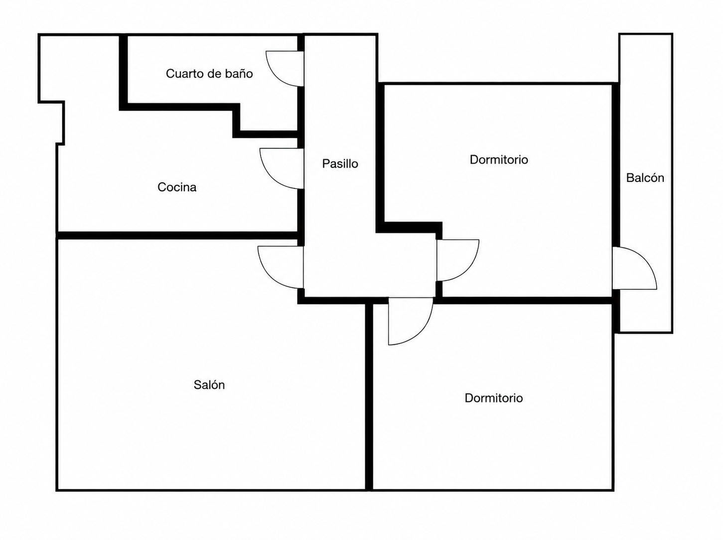 Piso en venta Calle Alora 19