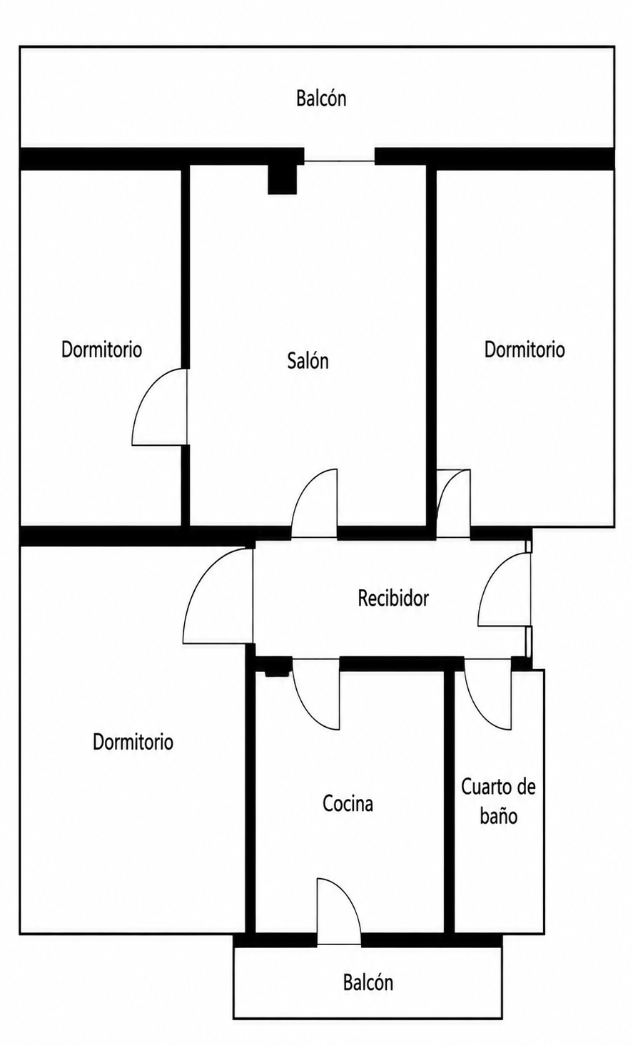 Piso en Vía Carpetana 18